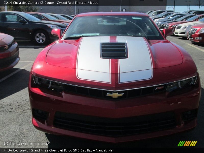 Crystal Red Tintcoat / Black 2014 Chevrolet Camaro SS Coupe