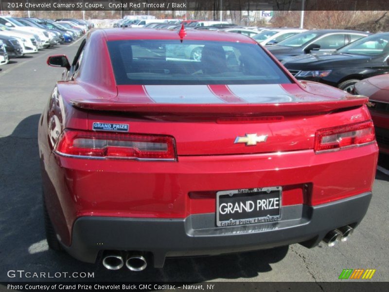 Crystal Red Tintcoat / Black 2014 Chevrolet Camaro SS Coupe