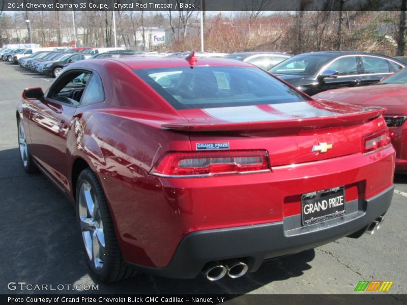Crystal Red Tintcoat / Black 2014 Chevrolet Camaro SS Coupe