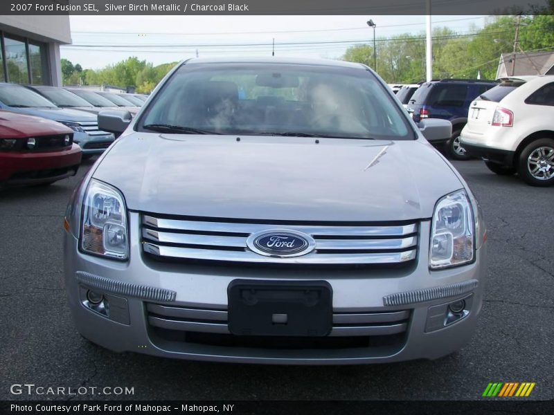 Silver Birch Metallic / Charcoal Black 2007 Ford Fusion SEL