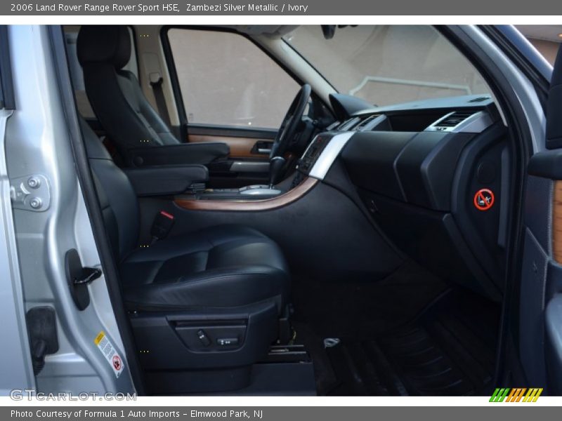Zambezi Silver Metallic / Ivory 2006 Land Rover Range Rover Sport HSE