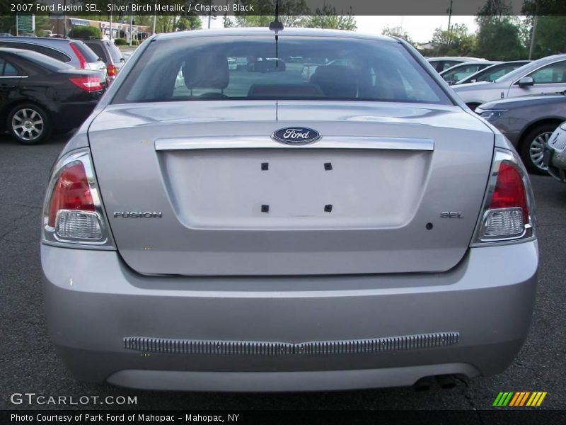 Silver Birch Metallic / Charcoal Black 2007 Ford Fusion SEL