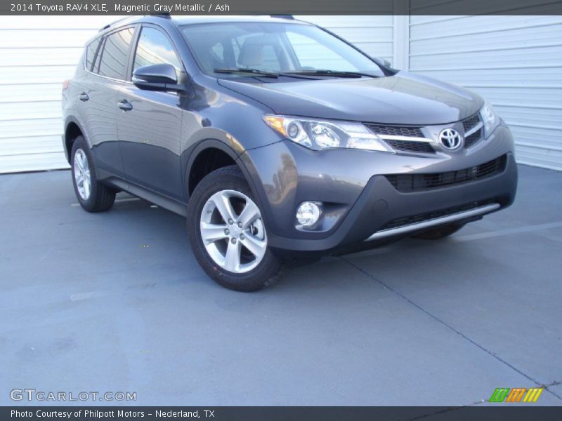 Magnetic Gray Metallic / Ash 2014 Toyota RAV4 XLE
