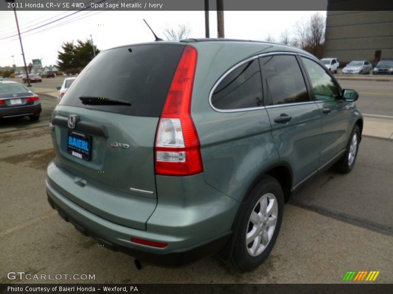 Opal Sage Metallic / Ivory 2011 Honda CR-V SE 4WD