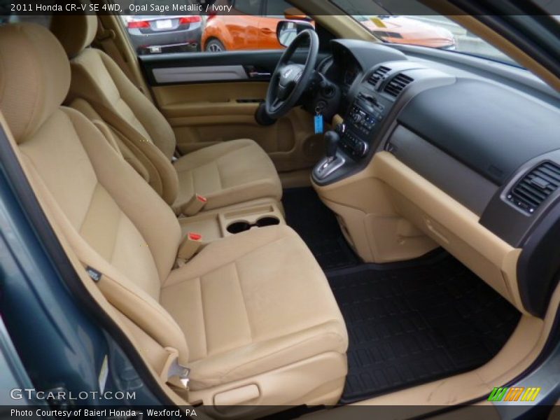 Opal Sage Metallic / Ivory 2011 Honda CR-V SE 4WD