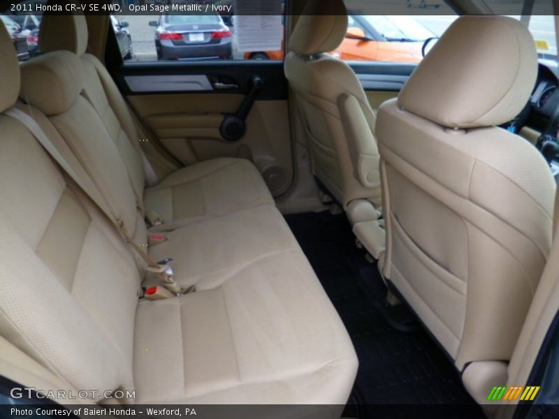 Opal Sage Metallic / Ivory 2011 Honda CR-V SE 4WD