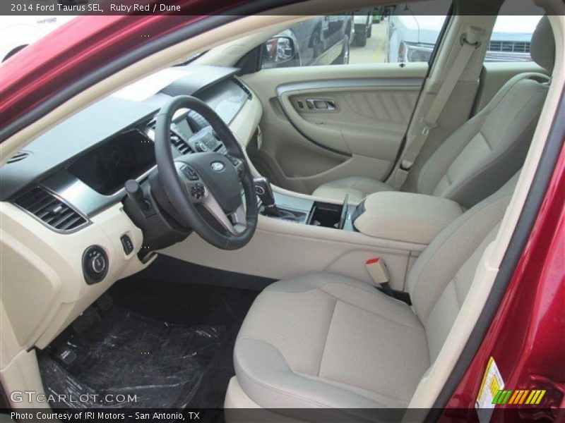 Ruby Red / Dune 2014 Ford Taurus SEL