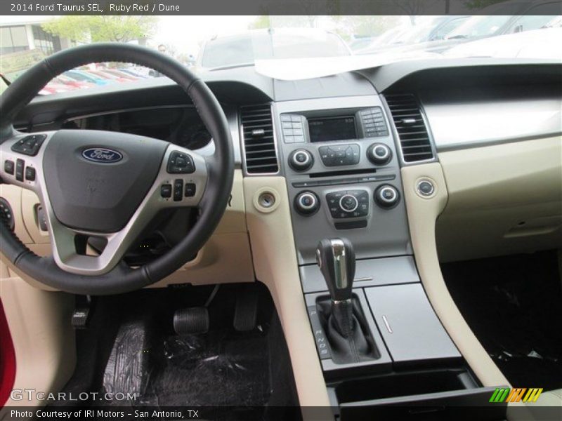 Ruby Red / Dune 2014 Ford Taurus SEL