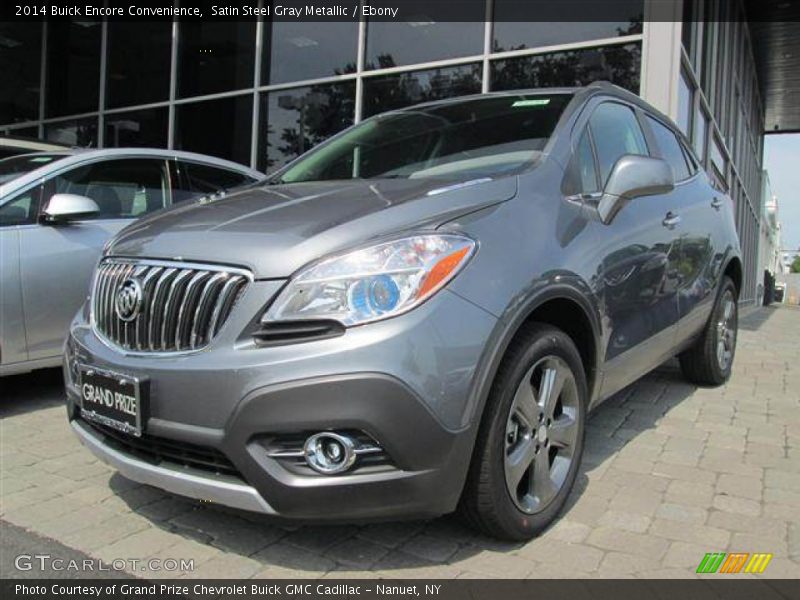 Satin Steel Gray Metallic / Ebony 2014 Buick Encore Convenience