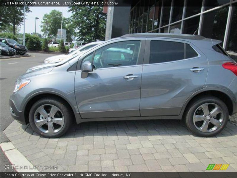 Satin Steel Gray Metallic / Ebony 2014 Buick Encore Convenience