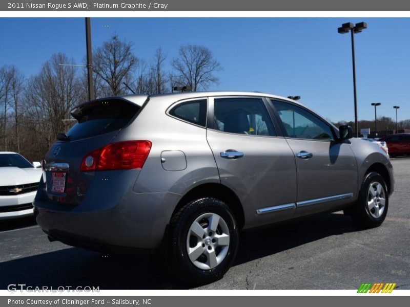 Platinum Graphite / Gray 2011 Nissan Rogue S AWD