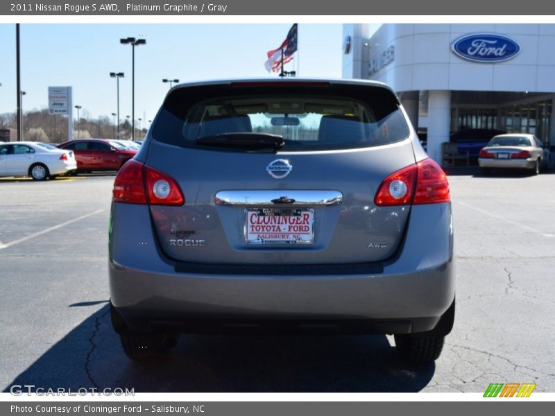 Platinum Graphite / Gray 2011 Nissan Rogue S AWD