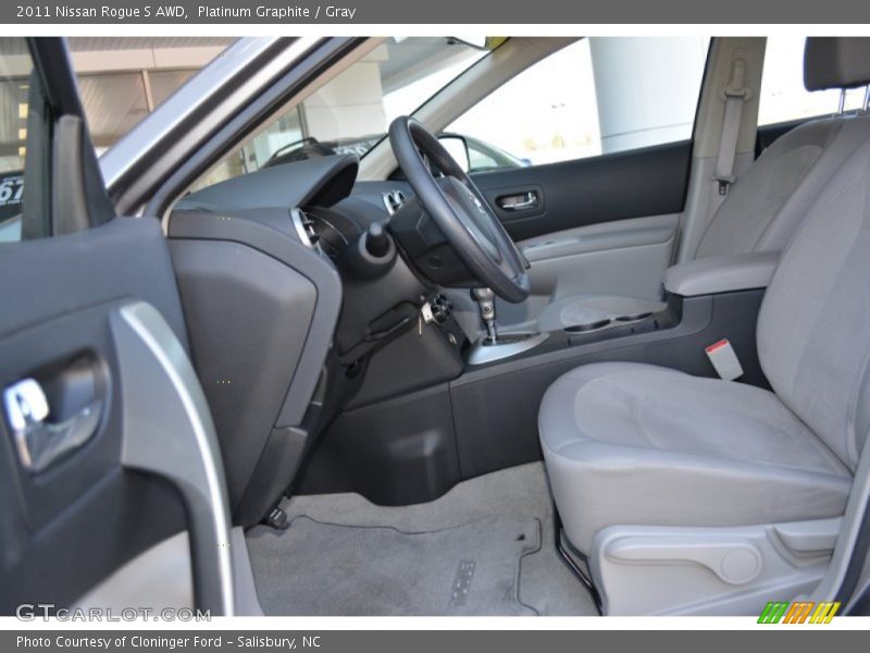 Platinum Graphite / Gray 2011 Nissan Rogue S AWD