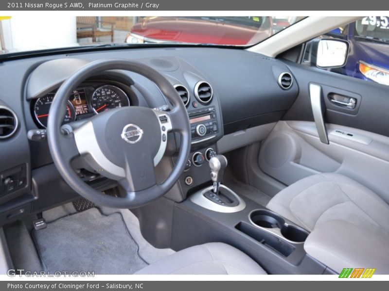 Platinum Graphite / Gray 2011 Nissan Rogue S AWD