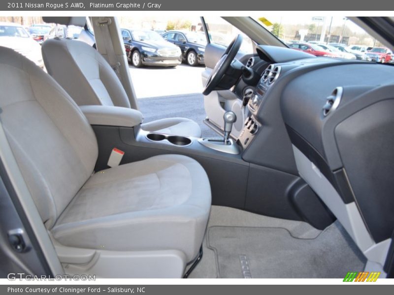 Platinum Graphite / Gray 2011 Nissan Rogue S AWD