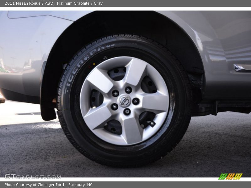 Platinum Graphite / Gray 2011 Nissan Rogue S AWD