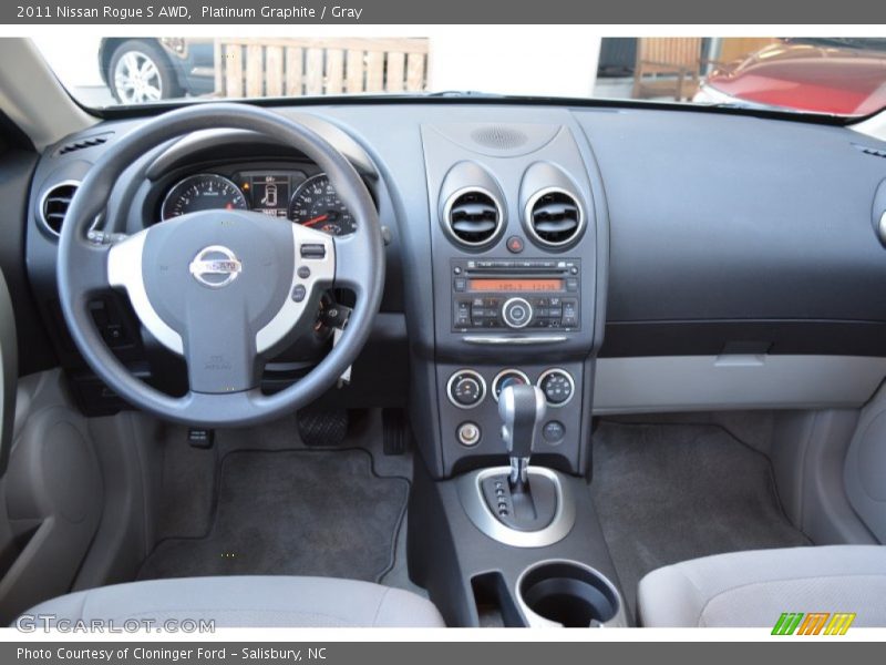 Platinum Graphite / Gray 2011 Nissan Rogue S AWD