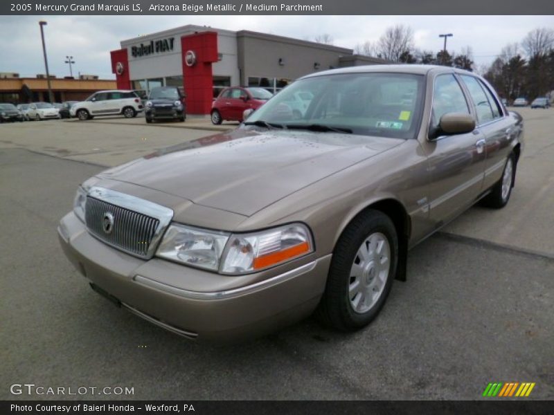 Arizona Beige Metallic / Medium Parchment 2005 Mercury Grand Marquis LS