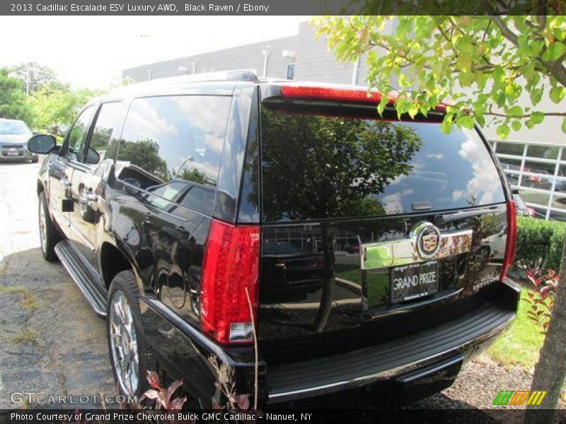 Black Raven / Ebony 2013 Cadillac Escalade ESV Luxury AWD
