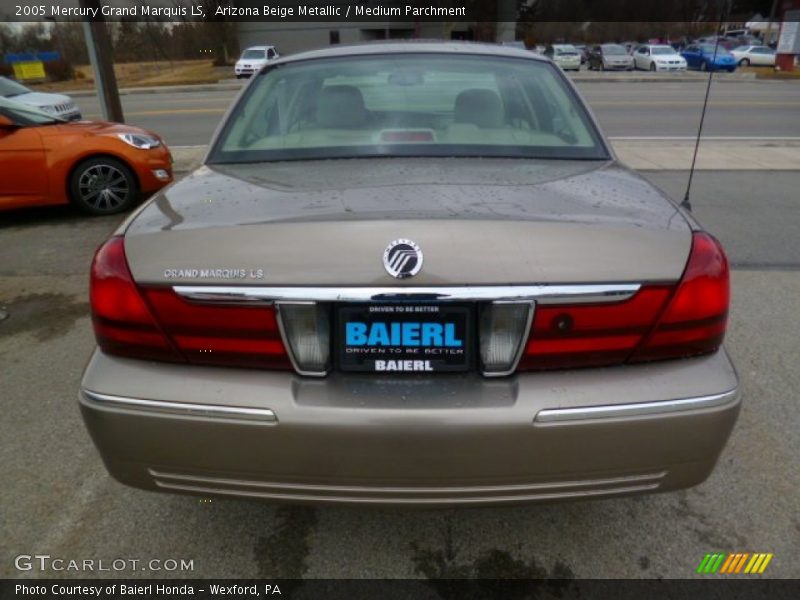 Arizona Beige Metallic / Medium Parchment 2005 Mercury Grand Marquis LS