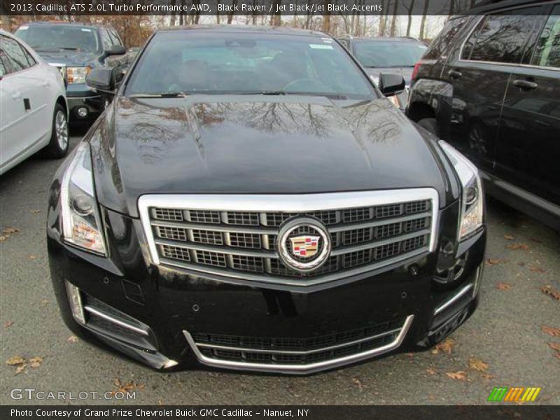 Black Raven / Jet Black/Jet Black Accents 2013 Cadillac ATS 2.0L Turbo Performance AWD