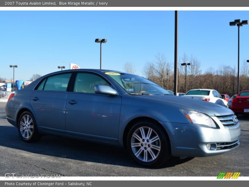 Blue Mirage Metallic / Ivory 2007 Toyota Avalon Limited