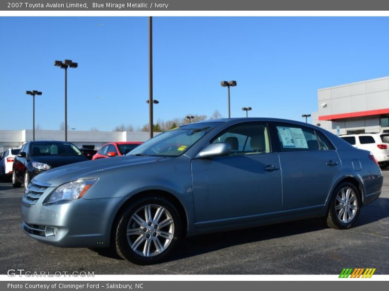 Blue Mirage Metallic / Ivory 2007 Toyota Avalon Limited