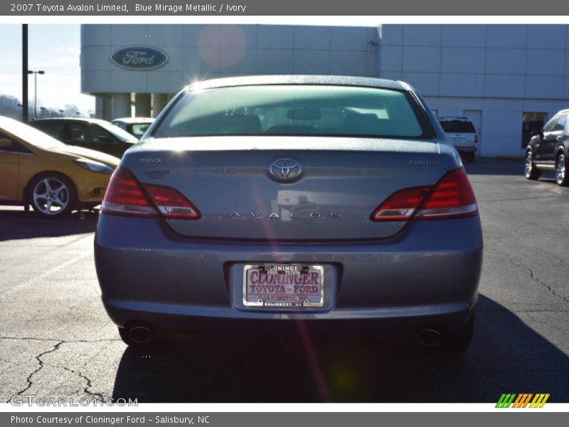 Blue Mirage Metallic / Ivory 2007 Toyota Avalon Limited