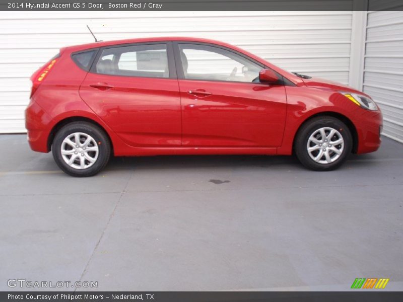 2014 Accent GS 5 Door Boston Red