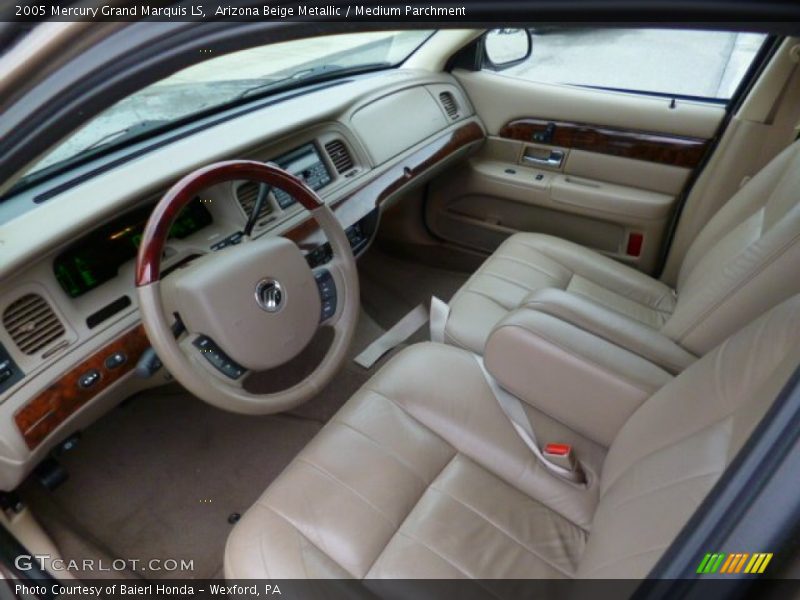 Arizona Beige Metallic / Medium Parchment 2005 Mercury Grand Marquis LS