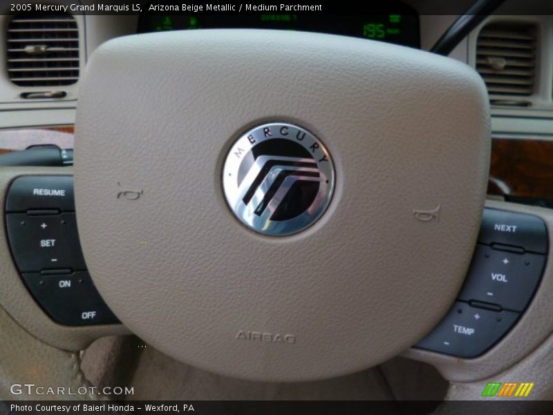 Arizona Beige Metallic / Medium Parchment 2005 Mercury Grand Marquis LS