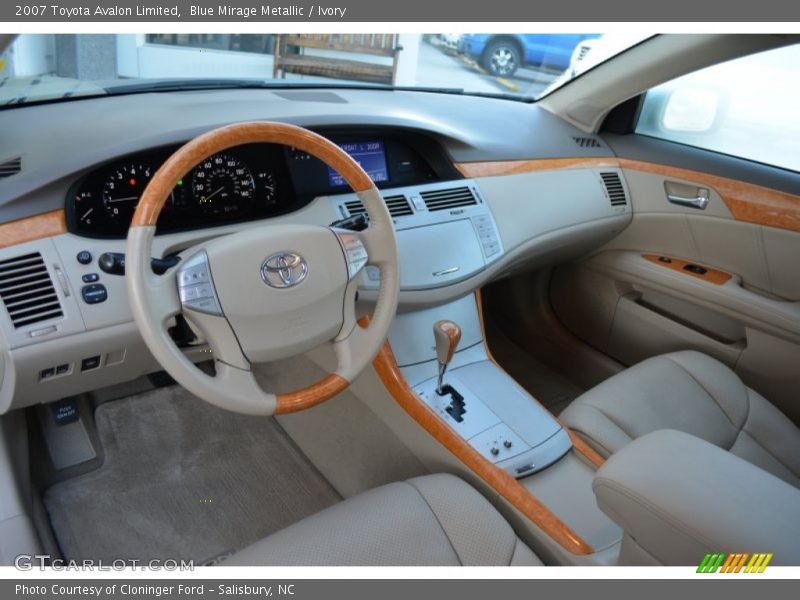 Blue Mirage Metallic / Ivory 2007 Toyota Avalon Limited