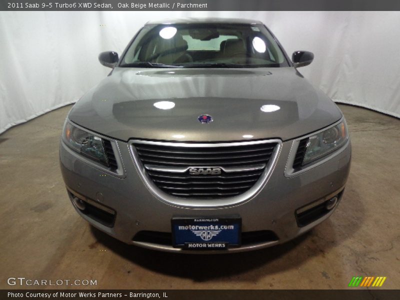 Oak Beige Metallic / Parchment 2011 Saab 9-5 Turbo6 XWD Sedan