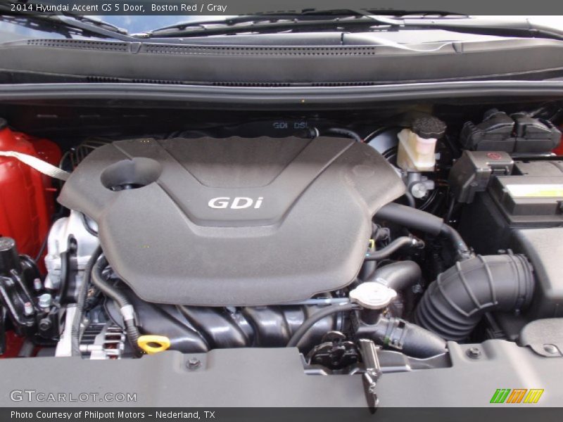  2014 Accent GS 5 Door Engine - 1.6 Liter GDI DOHC 16-Valve D-CVVT 4 Cylinder