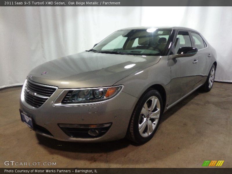 Oak Beige Metallic / Parchment 2011 Saab 9-5 Turbo6 XWD Sedan