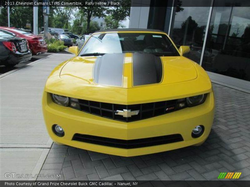 Rally Yellow / Black 2013 Chevrolet Camaro LT/RS Convertible