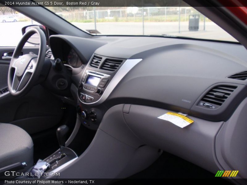 Dashboard of 2014 Accent GS 5 Door