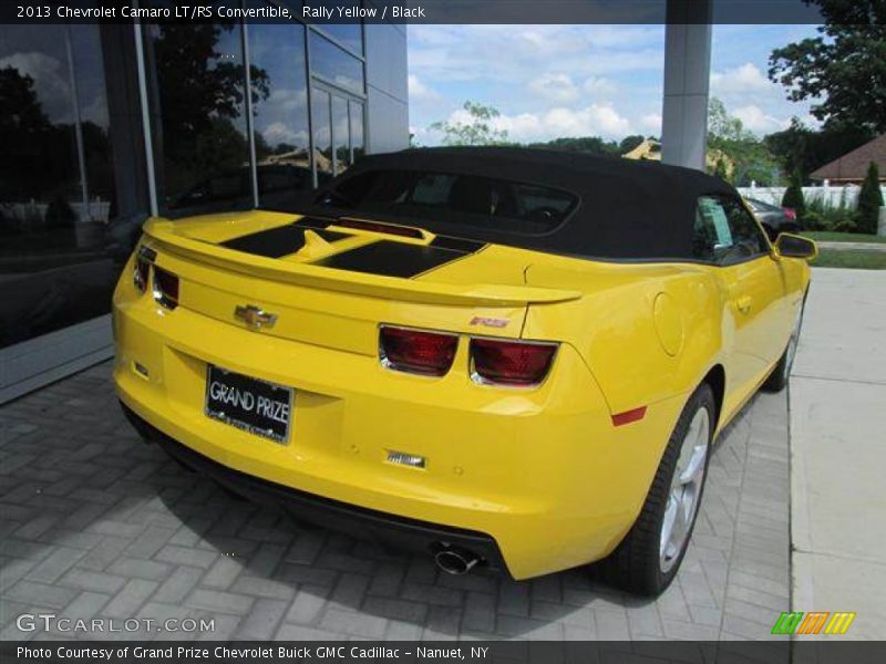 Rally Yellow / Black 2013 Chevrolet Camaro LT/RS Convertible