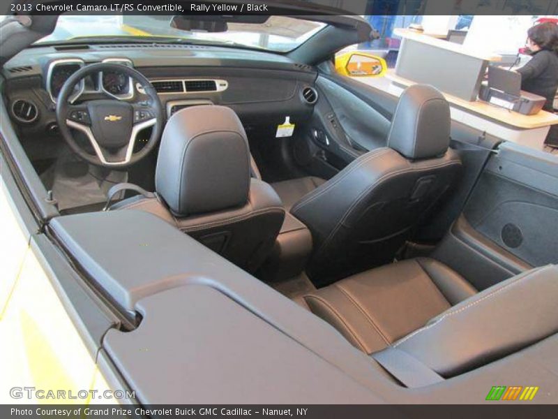 Rally Yellow / Black 2013 Chevrolet Camaro LT/RS Convertible