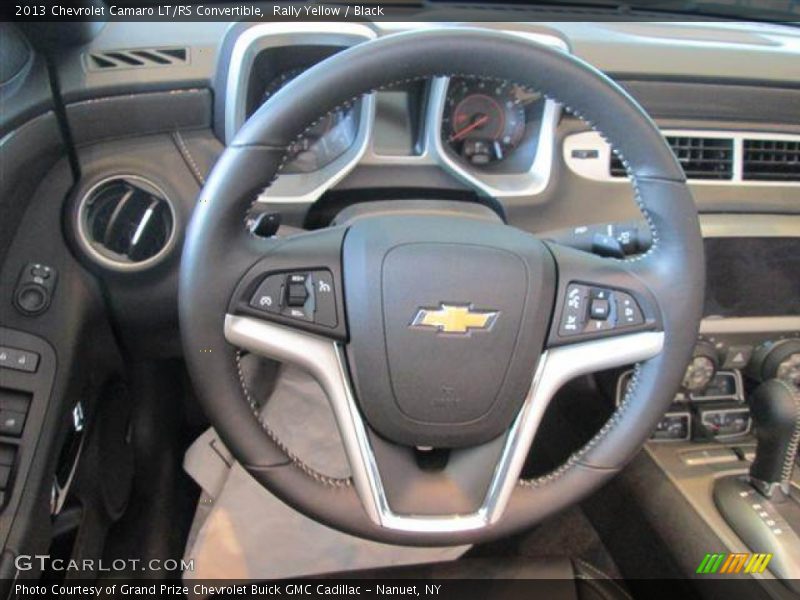 Rally Yellow / Black 2013 Chevrolet Camaro LT/RS Convertible