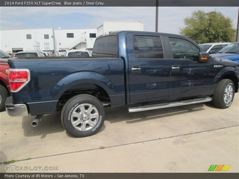 Blue Jeans / Steel Grey 2014 Ford F150 XLT SuperCrew