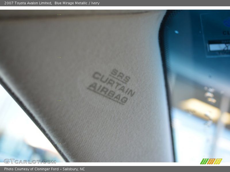 Blue Mirage Metallic / Ivory 2007 Toyota Avalon Limited