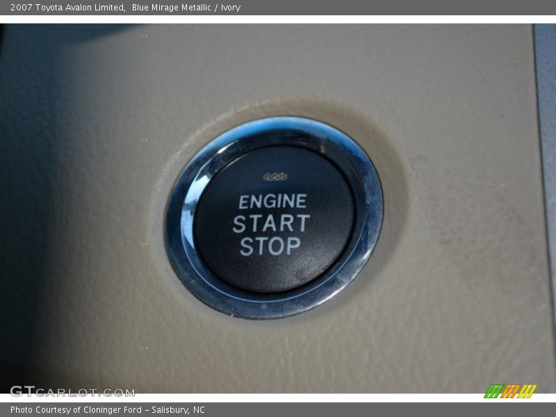 Blue Mirage Metallic / Ivory 2007 Toyota Avalon Limited