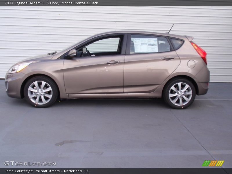  2014 Accent SE 5 Door Mocha Bronze