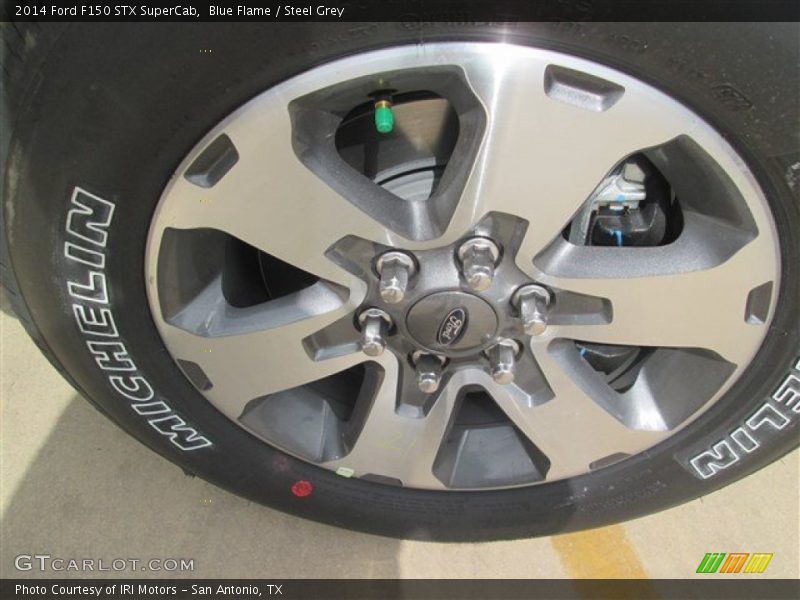 Blue Flame / Steel Grey 2014 Ford F150 STX SuperCab