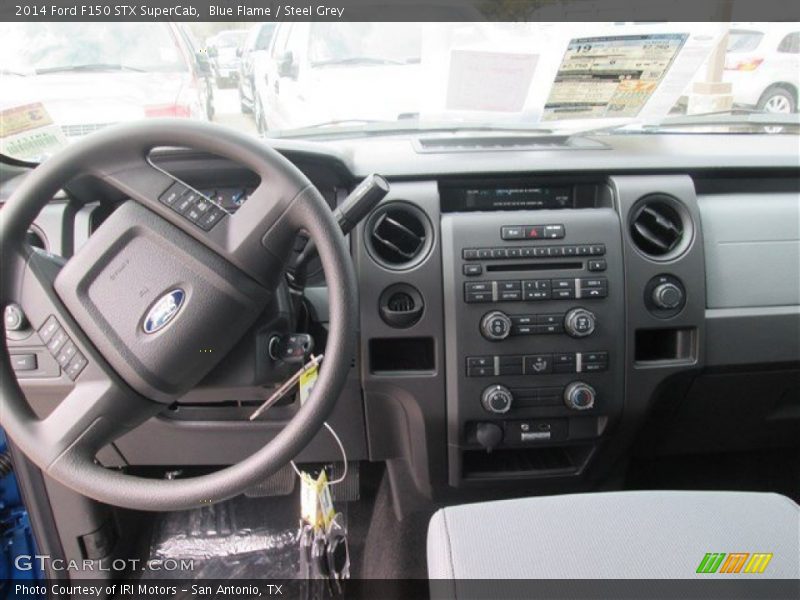 Blue Flame / Steel Grey 2014 Ford F150 STX SuperCab