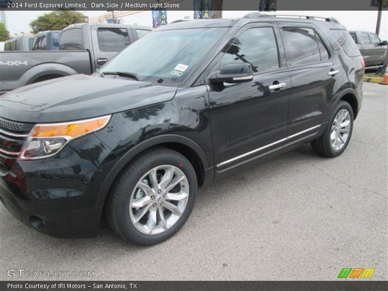 Dark Side / Medium Light Stone 2014 Ford Explorer Limited
