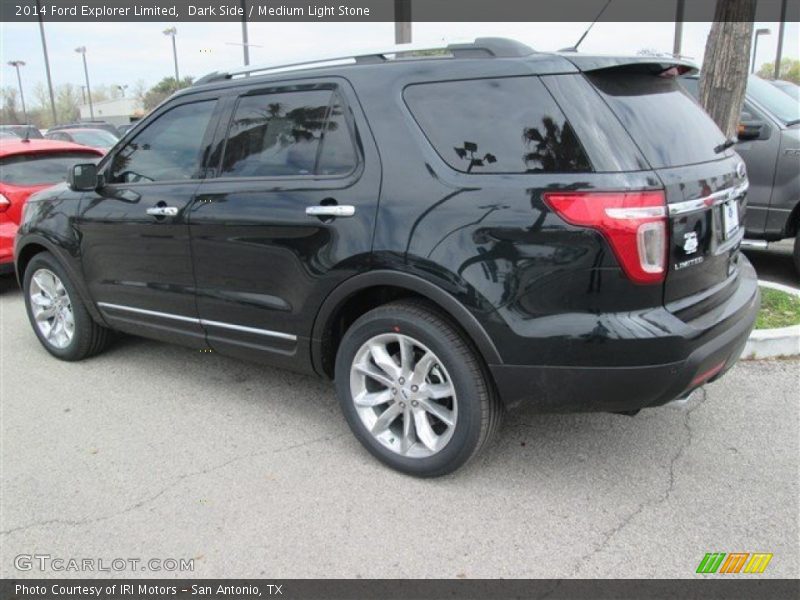 Dark Side / Medium Light Stone 2014 Ford Explorer Limited