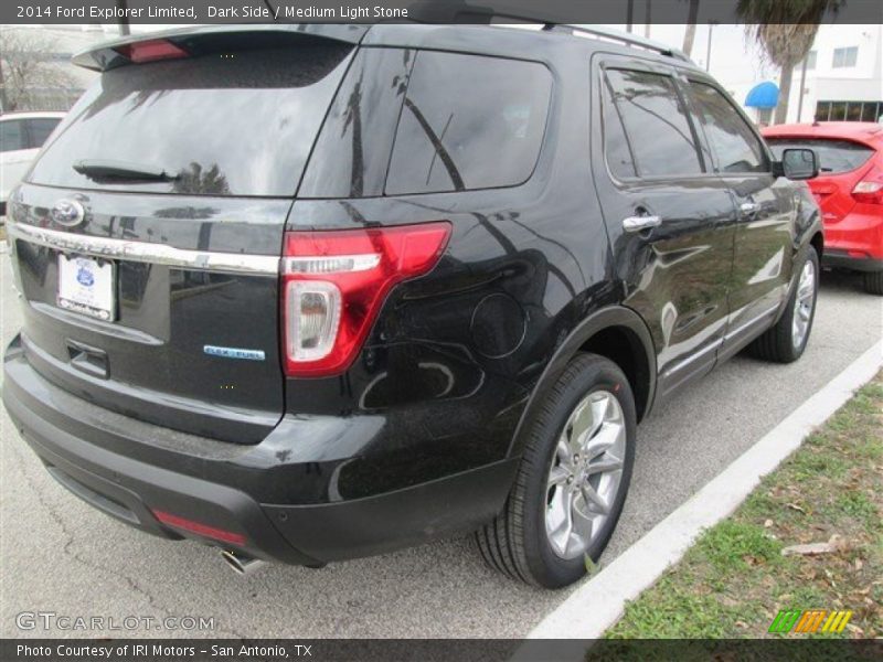 Dark Side / Medium Light Stone 2014 Ford Explorer Limited