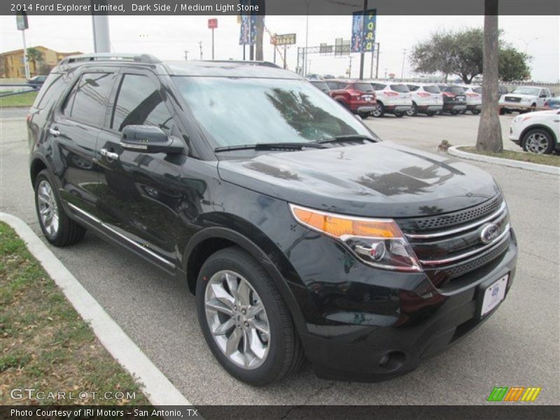 Dark Side / Medium Light Stone 2014 Ford Explorer Limited
